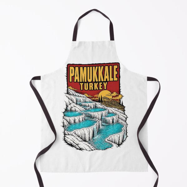 Item preview, Pamukkale Turkey Vintage Travel Tourism designed and sold by TravelersGems.