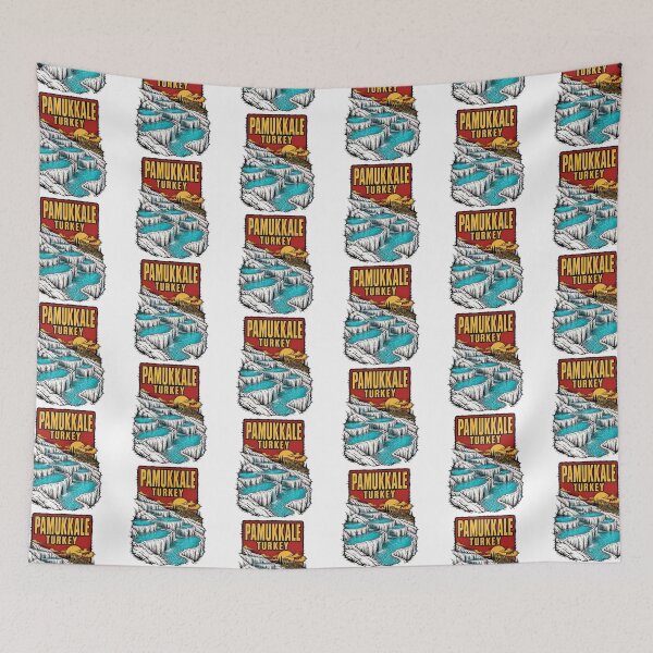 Item preview, Pamukkale Turkey Vintage Travel Tourism designed and sold by TravelersGems.