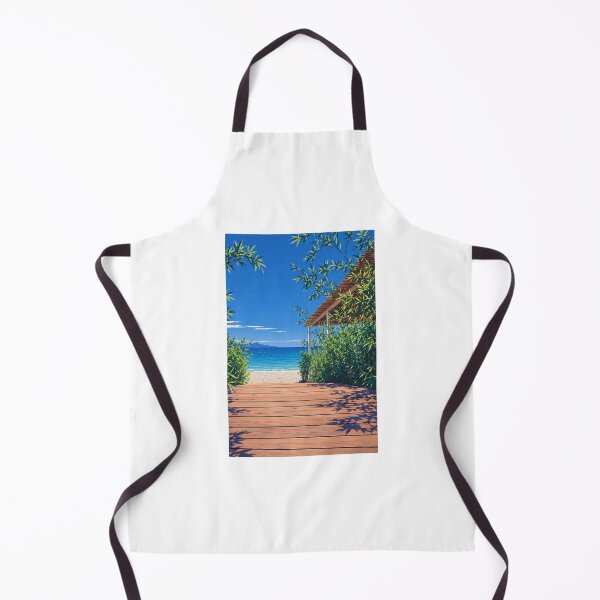 Item preview, Beach in Drymades | Hiroshi Nagai Art Style designed and sold by Mushroom101.