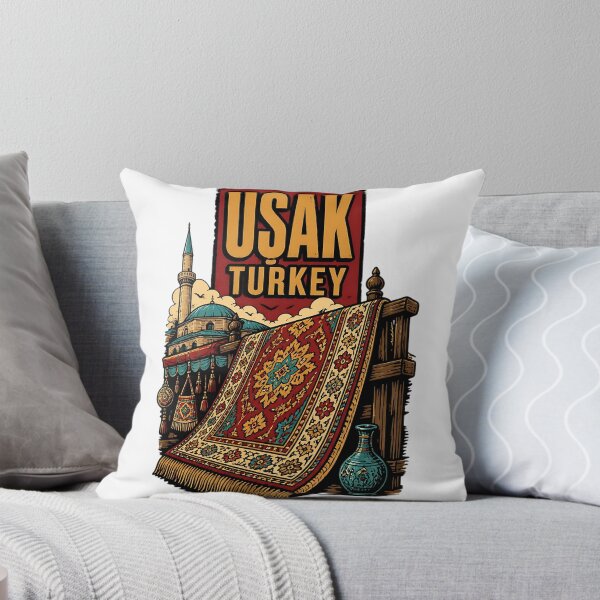 Item preview, Usak Turkey Vintage Travel Tourism designed and sold by TravelersGems.