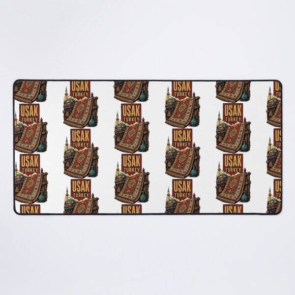 Item preview, Usak Turkey Vintage Travel Tourism designed and sold by TravelersGems.