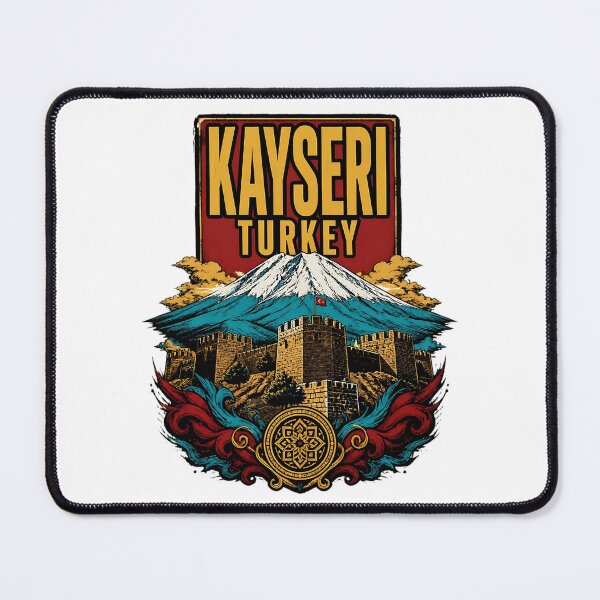 Item preview, Kayseri Turkey Vintage Travel Tourism designed and sold by TravelersGems.
