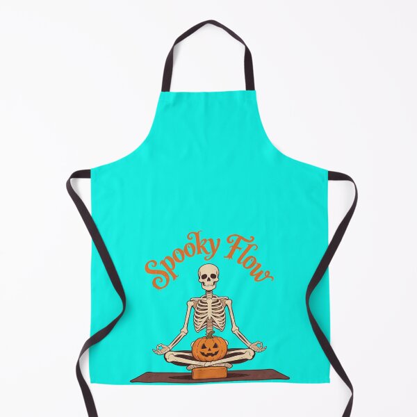 Item preview, Spooky Flow Skeleton Yoga Meditation Mindfulness Fall Halloween designed and sold by urmoments.
