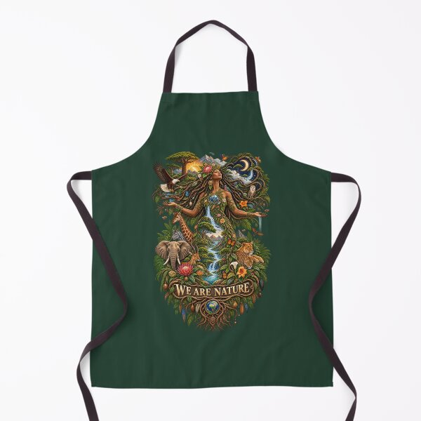 Item preview, We Are Nature | Earth Goddess Art | Sacred Unity of Life Illustration designed and sold by 'VARI'.