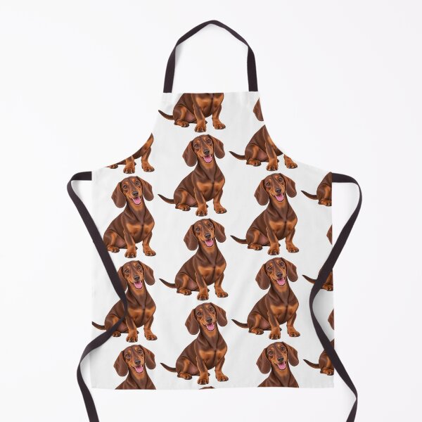 Item preview, Red and Tan Dachshund Dog designed and sold by BackgroundND.