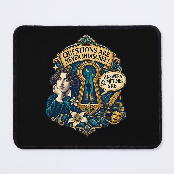 Item preview, Oscar Wilde Questions and Answers Keyhole Mystery designed and sold by Fenay Designs.
