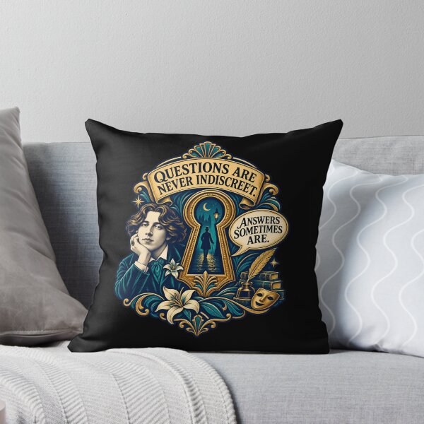 Item preview, Oscar Wilde Questions and Answers Keyhole Mystery designed and sold by Fenay Designs.