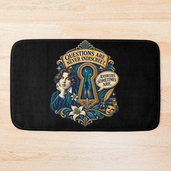 Item preview, Oscar Wilde Questions and Answers Keyhole Mystery designed and sold by Fenay Designs.