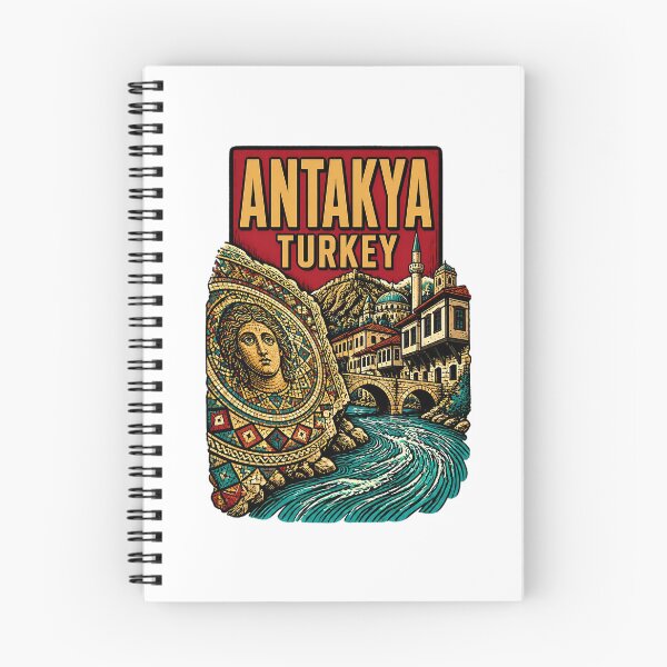Item preview, Antakya Turkey Vintage Travel Tourism designed and sold by TravelersGems.
