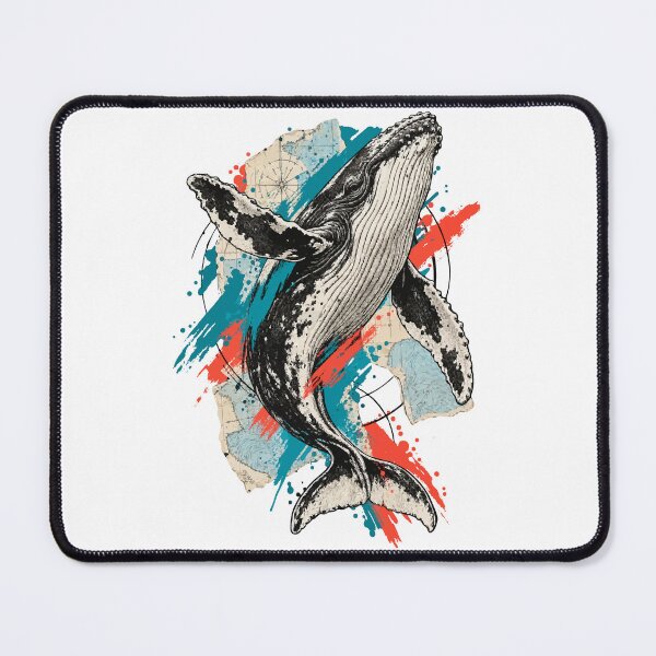 Item preview, The Majestic Whale Travels Through Universes of Blue Silence designed and sold by TaruHonu.