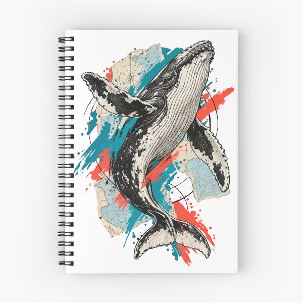 Item preview, The Majestic Whale Travels Through Universes of Blue Silence designed and sold by TaruHonu.