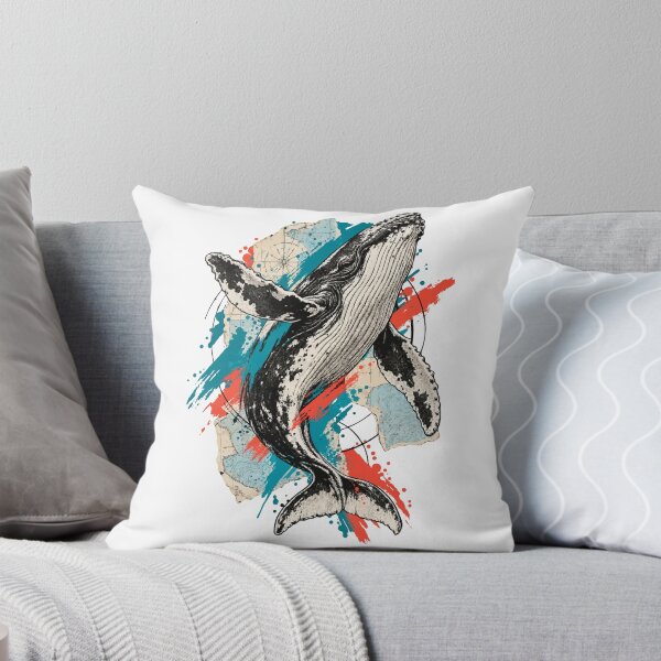 Item preview, The Majestic Whale Travels Through Universes of Blue Silence designed and sold by TaruHonu.
