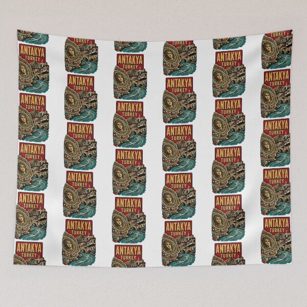 Item preview, Antakya Turkey Vintage Travel Tourism designed and sold by TravelersGems.