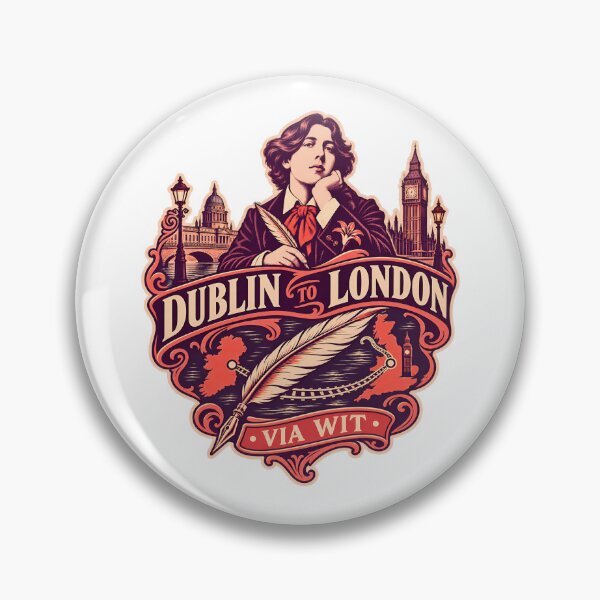 Item preview, Oscar Wilde Dublin to London Via Wit Journey designed and sold by Fenay Designs.