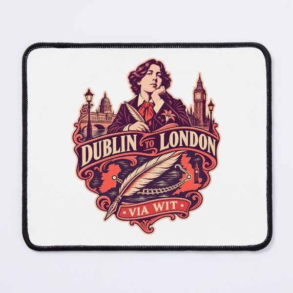 Item preview, Oscar Wilde Dublin to London Via Wit Journey designed and sold by Fenay Designs.