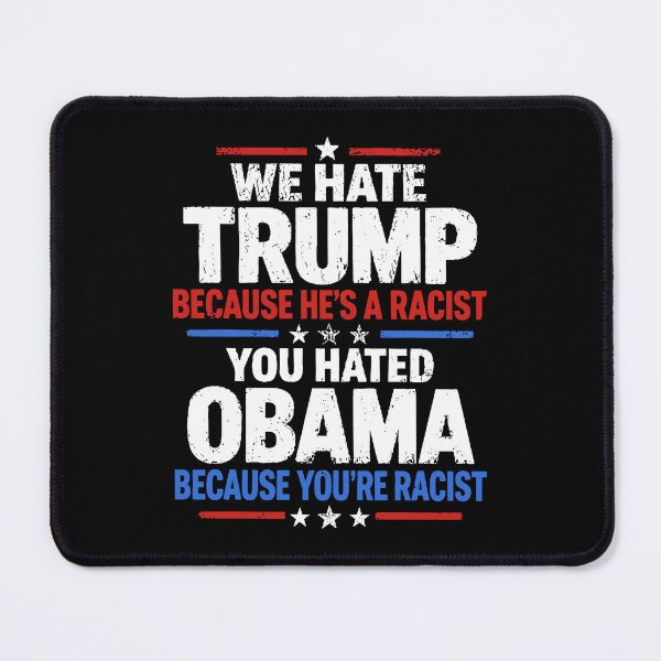 Item preview, We Hate Trump Political Protest Anti Racism Message designed and sold by Glow-Paw-Studio.