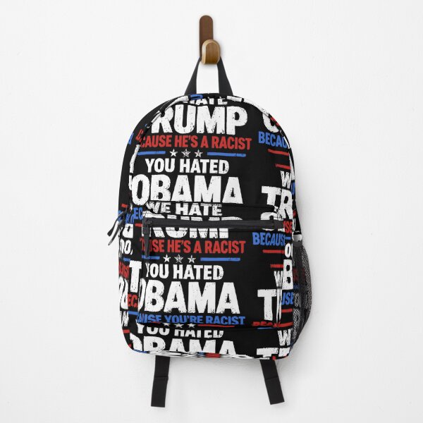 Item preview, We Hate Trump Political Protest Anti Racism Message designed and sold by Glow-Paw-Studio.