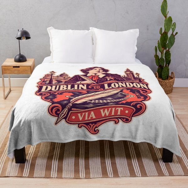 Item preview, Oscar Wilde Dublin to London Via Wit Journey designed and sold by Fenay Designs.