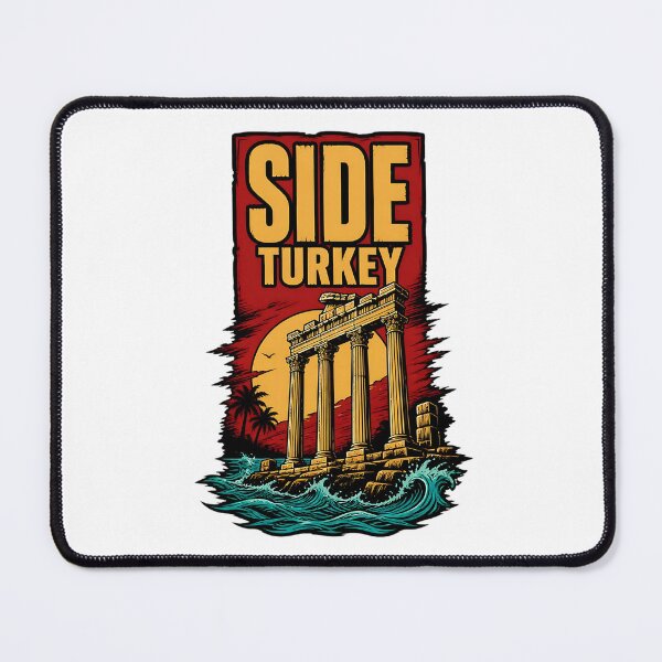 Item preview, Side Turkey Vintage Travel Tourism designed and sold by TravelersGems.