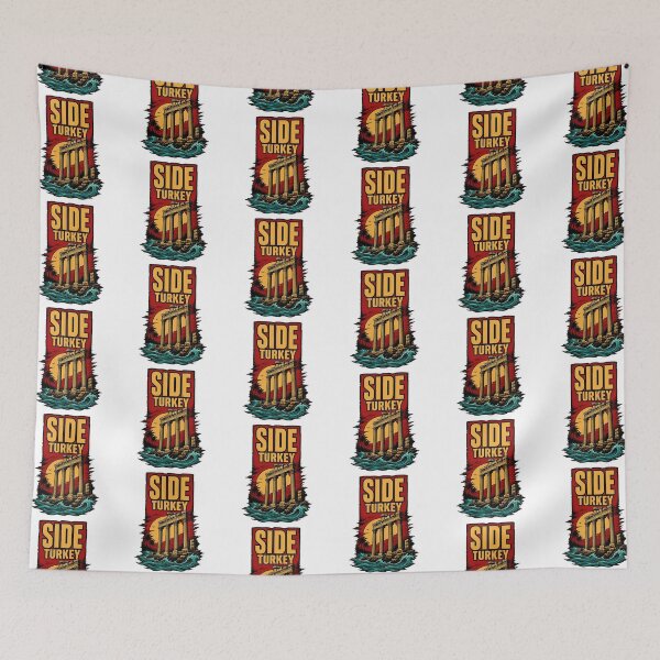 Item preview, Side Turkey Vintage Travel Tourism designed and sold by TravelersGems.