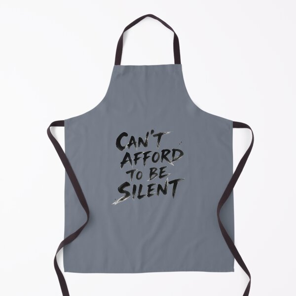 Item preview, Can't Afford to Be Silent – Speak Up Civic Activism Protest Typography designed and sold by ManggaeJM.