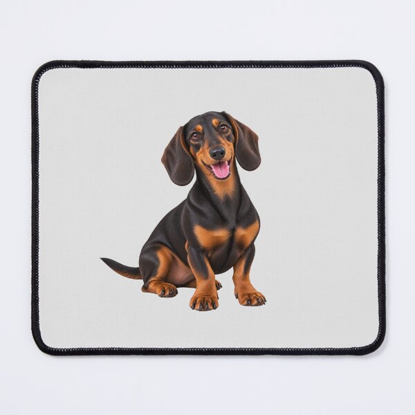 Item preview, Black and Tan Dachshund Dog designed and sold by BackgroundND.