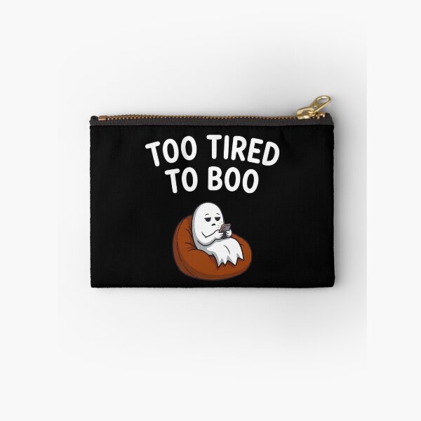 Item preview, Too Tired To Boo Funny Lazy Ghost designed and sold by BeaBuzz.