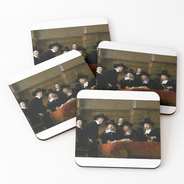 Item preview, The Syndics of the Drapers – Rembrandt, group portrait designed and sold by Shoupay.