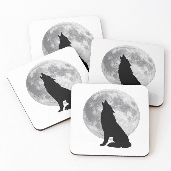 Item preview, Wolf howling through the moon. designed and sold by Octaner.