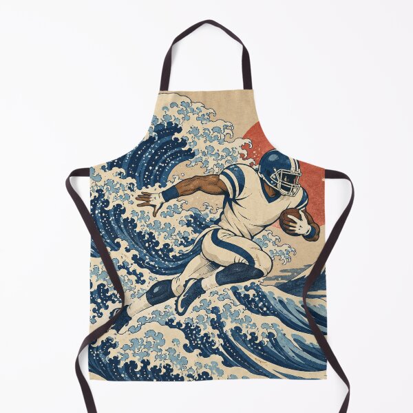 Item preview, Ukiyo-e Football Runner designed and sold by Peachy Dreams.