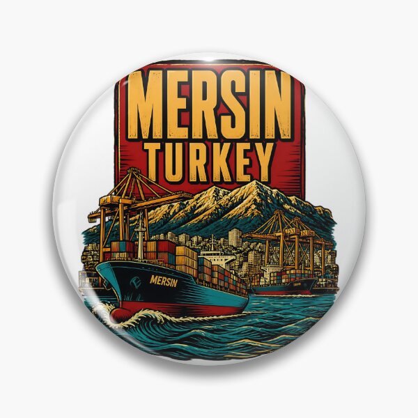 Item preview, Mersin Turkey Vintage Travel Tourism designed and sold by TravelersGems.
