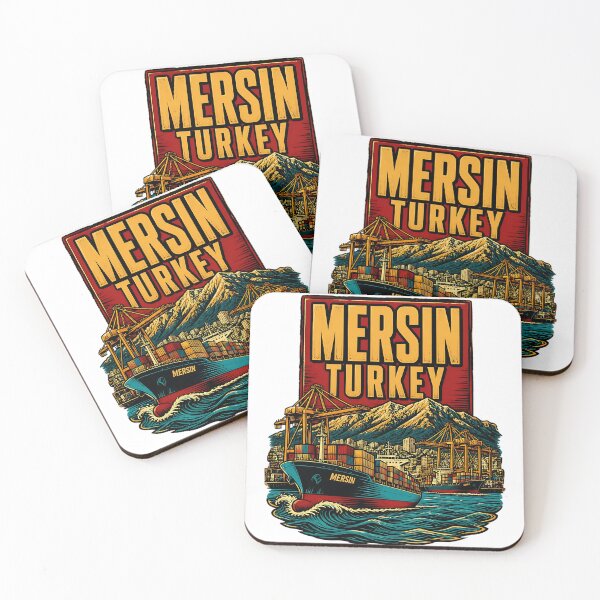 Item preview, Mersin Turkey Vintage Travel Tourism designed and sold by TravelersGems.