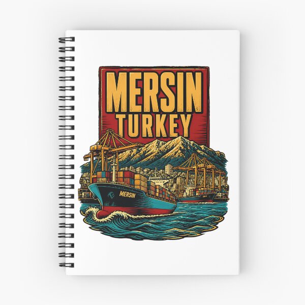 Item preview, Mersin Turkey Vintage Travel Tourism designed and sold by TravelersGems.