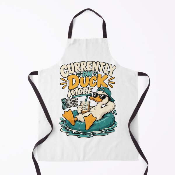 Item preview, Currently on Duck Mode Funny Duck Summer Relaxation Humor Design designed and sold by BDLuck2021.