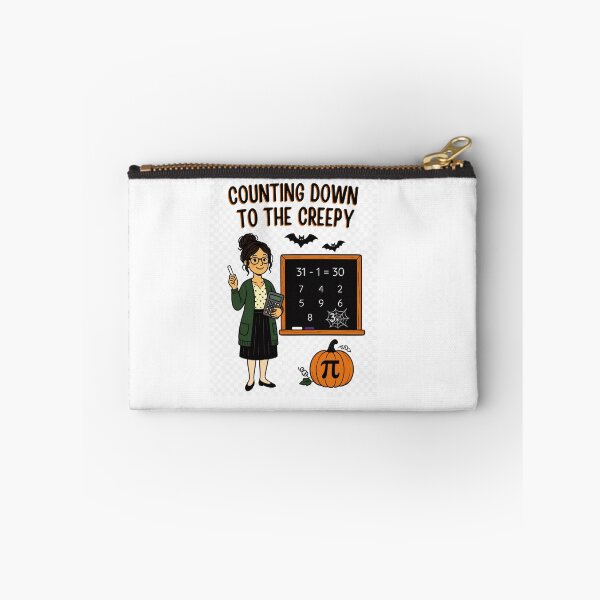Item preview, Counting Down To The Creepy – Halloween Math Teacher designed and sold by BachoOffBit.