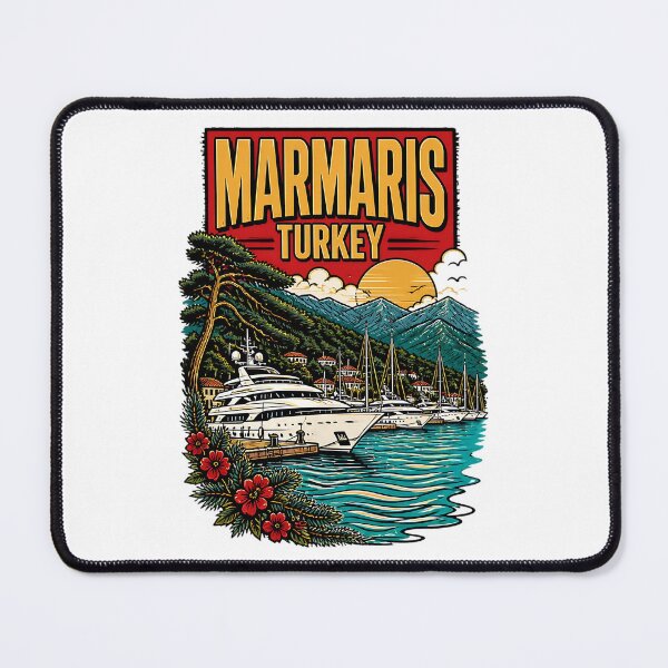 Item preview, Marmaris Turkey Vintage Travel Tourism designed and sold by TravelersGems.