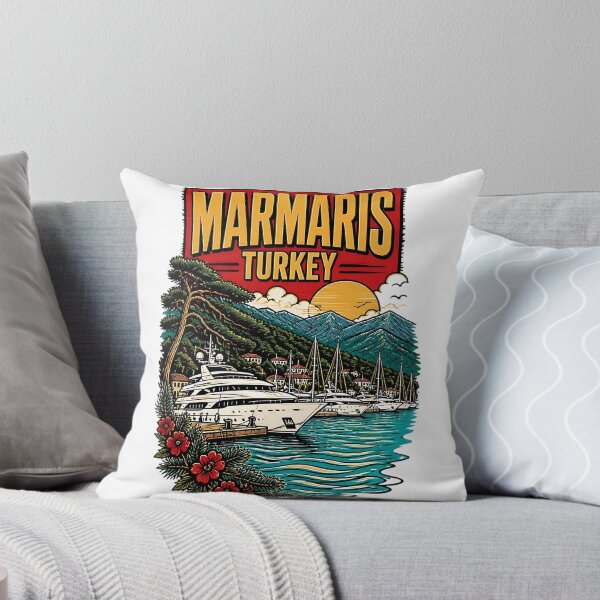 Item preview, Marmaris Turkey Vintage Travel Tourism designed and sold by TravelersGems.