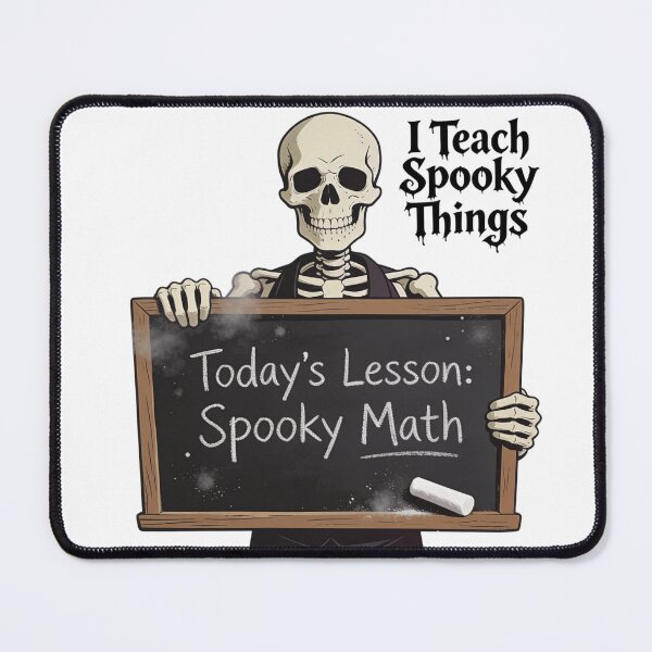 Item preview, I Teach Spooky Things Skeleton Teacher Math Halloween designed and sold by urmoments.