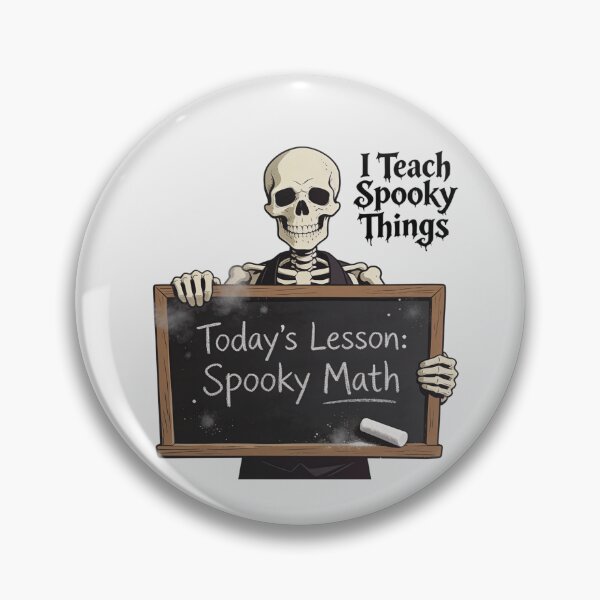 Item preview, I Teach Spooky Things Skeleton Teacher Math Halloween designed and sold by urmoments.
