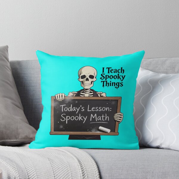 Item preview, I Teach Spooky Things Skeleton Teacher Math Halloween designed and sold by urmoments.
