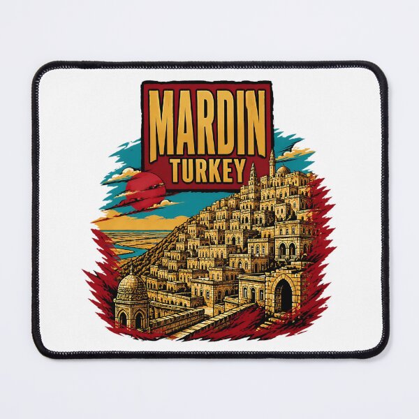 Item preview, Mardin Turkey Vintage Travel Tourism designed and sold by TravelersGems.