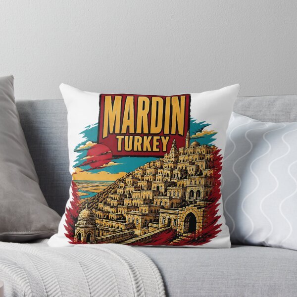 Item preview, Mardin Turkey Vintage Travel Tourism designed and sold by TravelersGems.