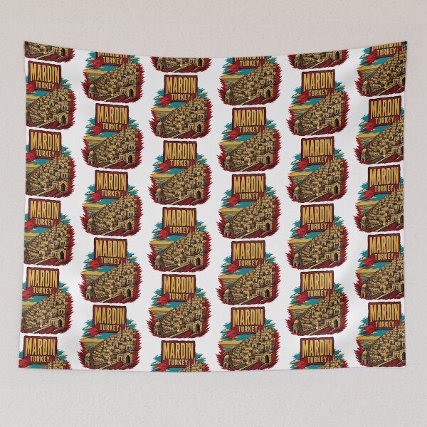 Item preview, Mardin Turkey Vintage Travel Tourism designed and sold by TravelersGems.