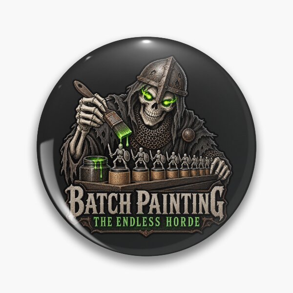 Item preview, Batch Painting The Endless Horde Skeleton designed and sold by WUSCHELWORKS.