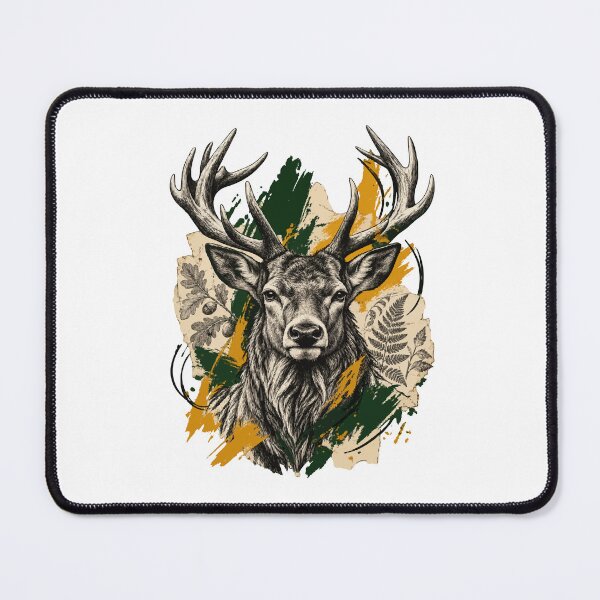 Item preview, The Majestic Stag Keeps Echoes of the Silent Forest designed and sold by TaruHonu.