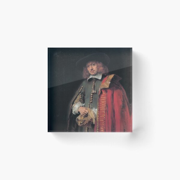 Item preview, Portrait of Jan Six by Rembrandt – Elegance and character designed and sold by Shoupay.