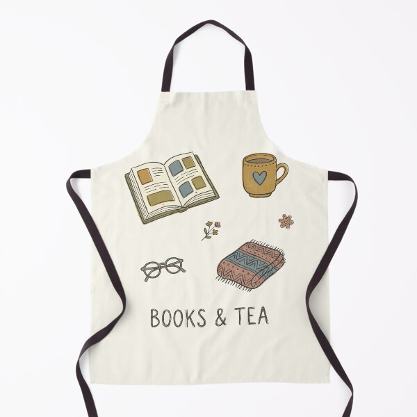 Item preview, Cozy Book and Tea Reading Aesthetic Illustration designed and sold by IriArt-Designs.