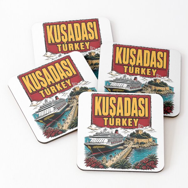 Item preview, Kusadasi Turkey Vintage Travel Tourism designed and sold by TravelersGems.