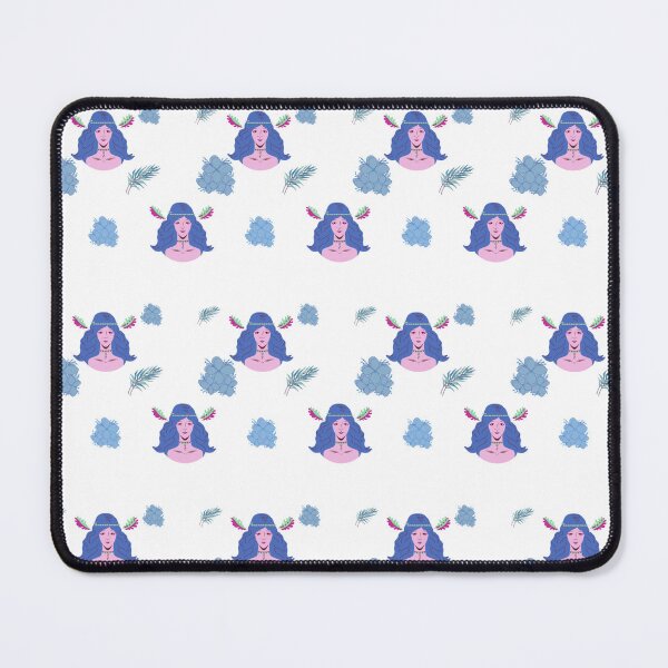 Item preview, Boho Goddess Tropical Floral Seamless Pattern designed and sold by konkaneng.