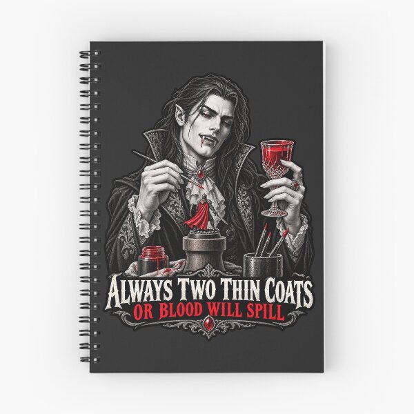 Item preview, Always Two Thin Coats – Or Blood Will Spill designed and sold by WUSCHELWORKS.